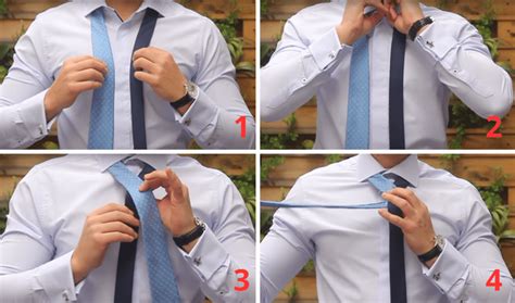 pasos para hacer una corbata|5 formas de confeccionar una corbata